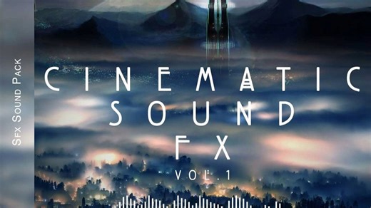 音效：704个高品质节奏张力剧烈撞击、嘶嘶、呼啸、柔和微妙音景电影预告片转场过渡音效 Cinematic Cinematic Sound FX 1