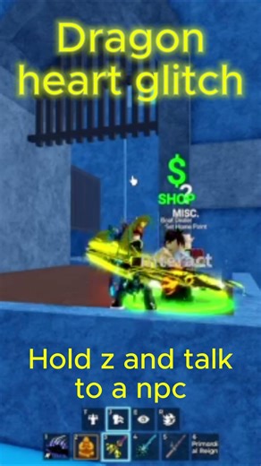 WEEEE [tip you can fly with the glitch if you look up] #bloxfruits #glitch #funnyshorts