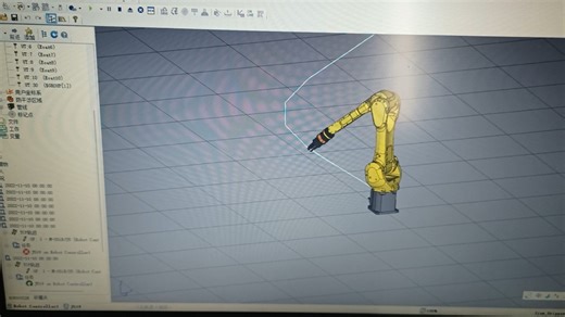 FANUC J519 二进制数据流 8ms周期控制机器人运动