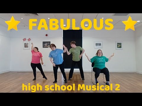FABULOUS from High School Musical 2 by Sharpay & Ryan | Dance for Children | TailfeatherTV