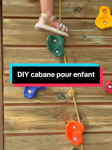 POV : tu débloques le niveau « parent préféré » en construisant l'espace de jeux de rêve de ton enfant 🤭 #DIY #LeroyMerlin #Cabane #ActivitésEnfants
