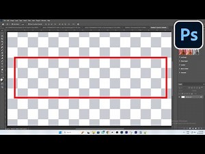 How to Make a Transparent Rectangle in Photoshop - Simple Tutorial