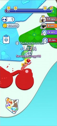 Conquering the Whole Map in Paper.io! 🔥 Crazy Territory Takeover Gameplay