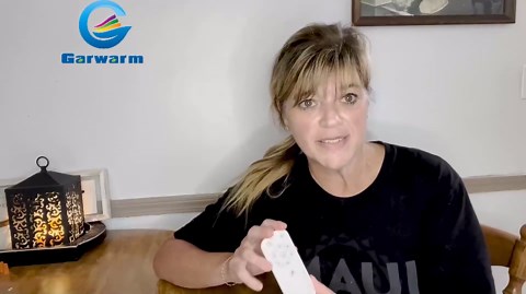 Garwarm Ceiling Fans with Lights and Remote,39.3" Kitchen Ceiling Fan,360° Rotatable Lampheads Bladeless Black Fandelier Flush Mount Ceiling Fans for Bedroom Dining Room Living Room（6 Speed, Timing）