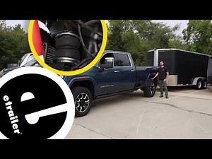 etrailer | Pacbrake Alpha HD Rear Air Bag Suspension Kit DIY Install - 2025 GMC Sierra 3500