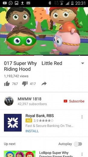 017 super why little red riding hood