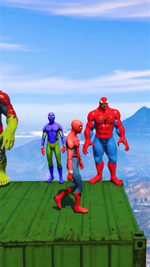 GTA 5 Epic Water Ragdolls Spiderman Jump/Fails Ep 109 #shorts
