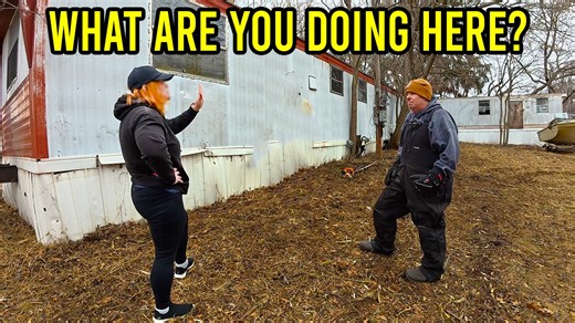 "I'm calling the Police if I Don’t Like it" I thought I was just coming to clean up a yard… but the moment I pulled up, I knew this was different. Doors were left wide open, brush was hiding everywhere, grass was folded over and trash was laying all throughout the yard. As I approached the front door on one of the trailers, I noticed others had windows wide open and all of a sudden the smell hit me hard. I didn’t know where it was coming from at that moment but it was strong and sour musty smell