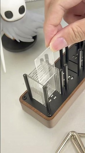 Satisfying DIY RGB Tube Clock Assembly 🛠️✨ Aesthetic Desk Setup Upgrade