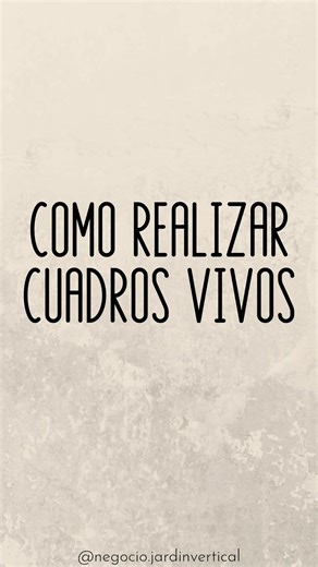 ¡Hola a todos! En este reel les voy a indicar cómo es el paso a paso para realizar cuadros vivos. La elaboración es sencilla pero requiere de varios cuidados y de aplicar la técnica adecuada acorde al cuadro que quieras realizar. ⚠️Recuerda que contamos con un curso, el cual te brinda un material muy completo acerca de los cuadros, jardines y huertas ⚠️ #fypシ #fyp #fypage #viraltiktok #tendenciatiktok #plantas #cursoonline #cdm #mexico🇲🇽 #panama #peru #colombia #chile #uruguay #argentina #para