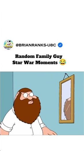 Random Family Guy Star War moments 😂 #shorts