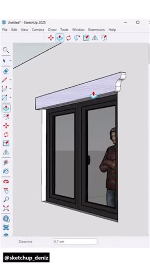 Sketchup on Instagram: "SketchUp Tips ✨ Amazing work using the Follow Me tool – it’s one of the best and easiest to use #SketchUp #SketchUpTips #3DModeling #FollowMeTool #SketchUpDesign #SketchUpPro #3DDesign #ArchitectureDesign #InteriorDesign #ModelingTips #SketchUpSkills #DesignInspiration #DigitalDesign #sketchupart"