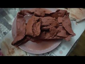 How to:Make a Life-Like, Clay Replica of your Beloved Pet Chihuahua: STAGE 1:Dampen Clay with Water.