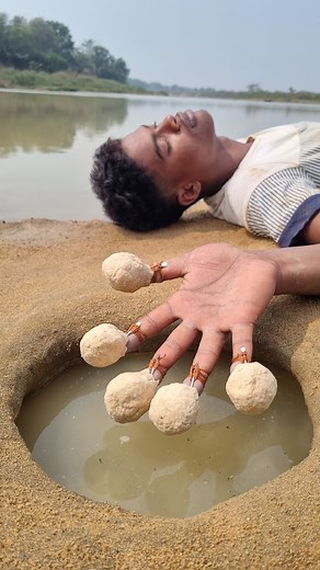 2.2M views · 9.6K reactions | Amazing Fishing Trap River Secret Fish Hole Catching Fish Unbelievable Process.#fish #fishing #best #trap | Fisherman Animal Lover-Original | Facebook