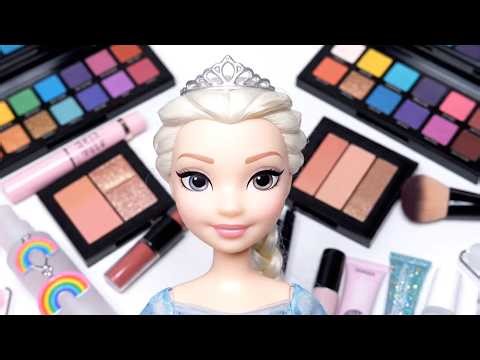 💎 Satisfying Elsa Makeup Repair ASMR | Frozen Princess Beauty Transformation