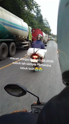 Macet Sitinjau Lauik 30-06-2026: Update Arus Pagi ke Pertamina Lubuk Lasih