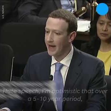 Mark Zuckerberg on hate speech during Senate hearing
