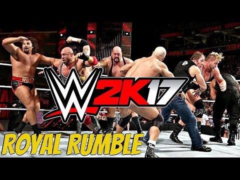 WWE 2K17 (PS4) FULL 30 Man Royal Rumble Match [1080p 60fps]