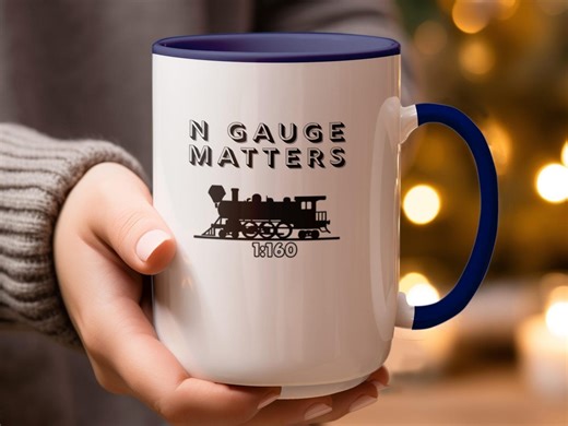 N Gauge Matters Mug, Model Train Gift, Train Hobby Mug, 1 160 Scale Railroad, Train Lover Coffee Mug, Railfan Gift, Trainspotting Cup - Etsy
