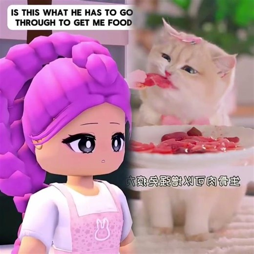 😥 Rumi's mom left and she wainting for but jinu try to help her but...#roblox #robloxstory #rumi