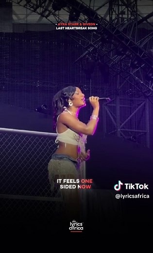 Ayra Starr & Giveon - Last Heartbreak Song (Lyrics) #lyricsafrica #afrobeats #fyp #fypシ #ayrastarr
