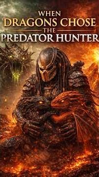 When Dragons Chose the Predator Hunter #animation #dragon #predator #alien #alienhunter #war