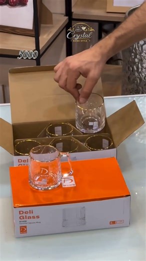 Luxury Crystal Glass tea Cup Set | Elegant Modern Tableware for European Homes#teacup