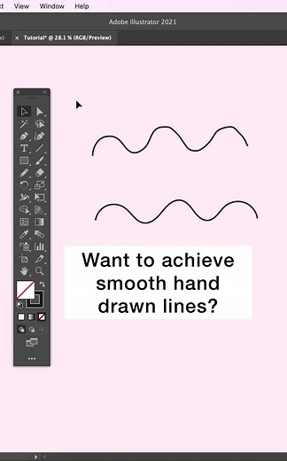 Illustrator Tutorial: How to Sharpen Lines with the Pen Tool