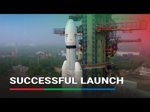 India's space agency launches 'heaviest satellite' into orbit from Indian soil | ABS-CBN News