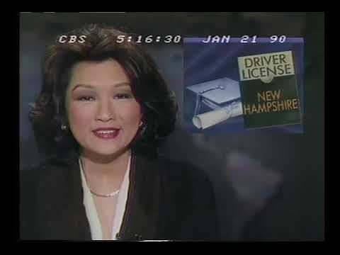 OLD NEWS BROADCAST - CBS - JANUARY 21, 1990 (without commercials)
