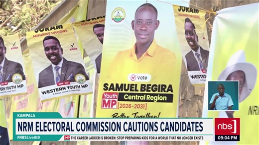 1.9K views · 22 reactions | VIDEO: The National Resistance Movement Electoral Commission has cautioned candidates ahead of Monday’s Elective National Conference for Special Interest Groups, warning against bribery, disruption, and malpractice. @adam_mayambala #NBSLiveAt9 #NBSUpdates | NBS Television | Facebook
