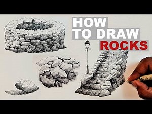 How to Draw Rocks like a Pro