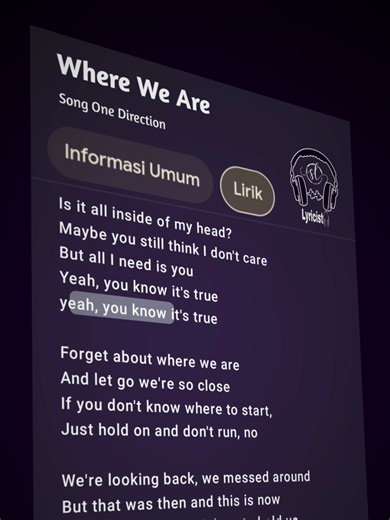 Where We Are - Direction Lyrics Explained