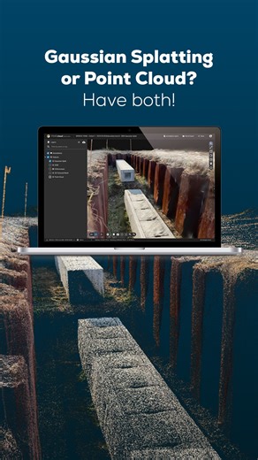 Pix4D - Measure from Images on Instagram: "Gaussian Splatting is making waves in 3D mapping and visualization—and it's now available at Pix4D! 🌊💥 Available in PIX4Dcloud for users capturing with PIX4Dcatch, this feature delivers a cleaner, more complete point cloud while enhancing 3D visualization. It generates detailed and highly photorealistic 3D models—all from your smartphone 📱 Find out more via the link in our bio! #GaussianSplatting #PIX4Dcatch #PIX4Dcloud #Pix4D"