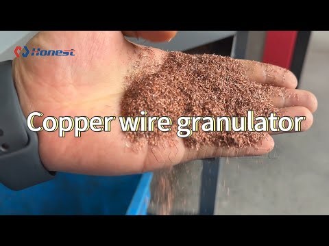 Copper Wire Recycling Machine Demo | High Efficiency & Clean Separation