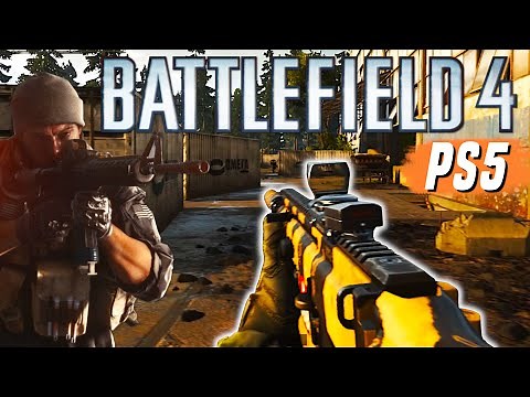 Playing BATTLEFIELD 4 on the PS5 in 4K