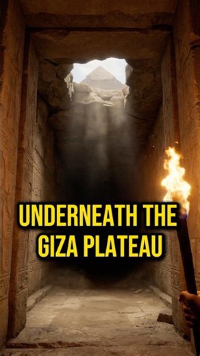 They Found Underground Chambers Beneath The Pyramids And Covered It Up #mystery #ancient #joerogan