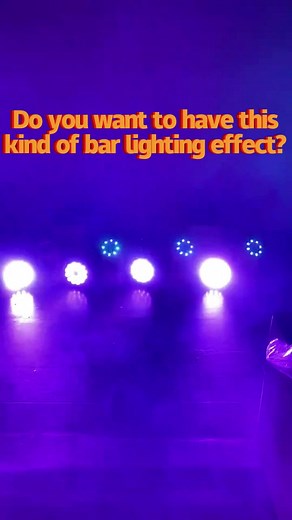 Creating Stunning Bar Lighting Effects with Beam Lamps