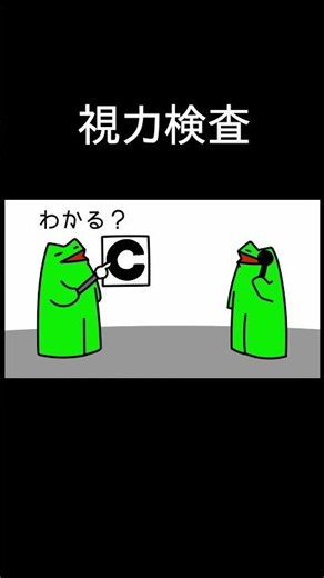 視力検査#shorts #anime