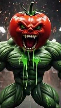 clash of tomato titan #shortsviral #cartoon #animation #ceritaanak #animasi #animasulucu #kartun
