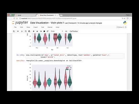 Seaborn Violin plot Part 2