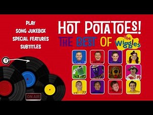 Opening to: Hot Potatoes! The Best of The Wiggles (2014 version) (DVD)