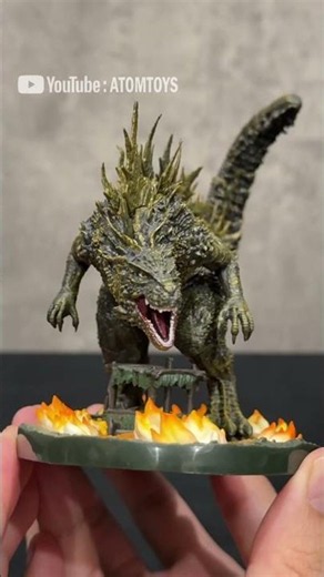 Godzilla(2023) Art Vignette Odo Island Attack Image ver. 藝術場景模型 吳爾羅 大戶島襲擊形象ver.