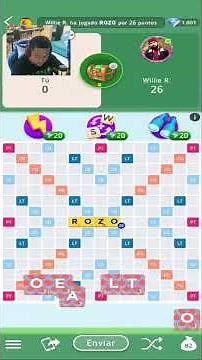 La mejor jugada en nuestro primer turno en Scrabble Go!!! #scrabblego