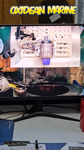 RARE FOOTAGE An Rc Turbine jet on a Dyno! | Oxidean Marine