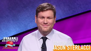 57K views · 616 reactions | Whoa. Jason Sterlacci dropped some serious knowledge today, putting him in the semifinals. Time to celebrate, Burnet Middle School students! | Jeopardy! | Facebook