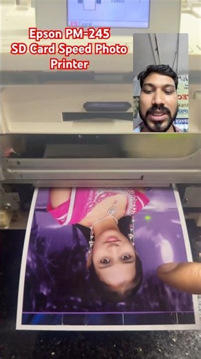 Epson PM-245 SD Card Speed Photo Printer #epson #service #printersupportsoftware