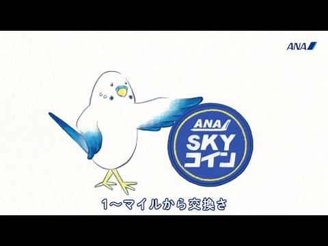こんどの旅に、すぐ使える。ANA SKY コイン