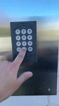 Installation d’un digicode