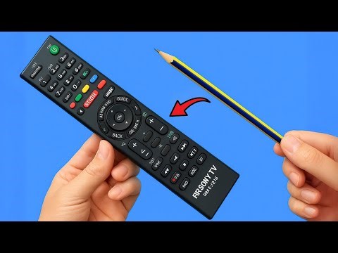 Just Use a Regular PENCIL and Fix All Remote Controls in Seconds!